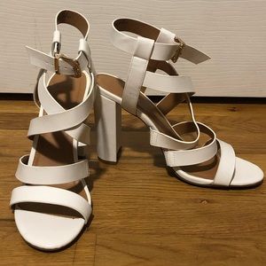 Charlotte Russe Open Toe Heels